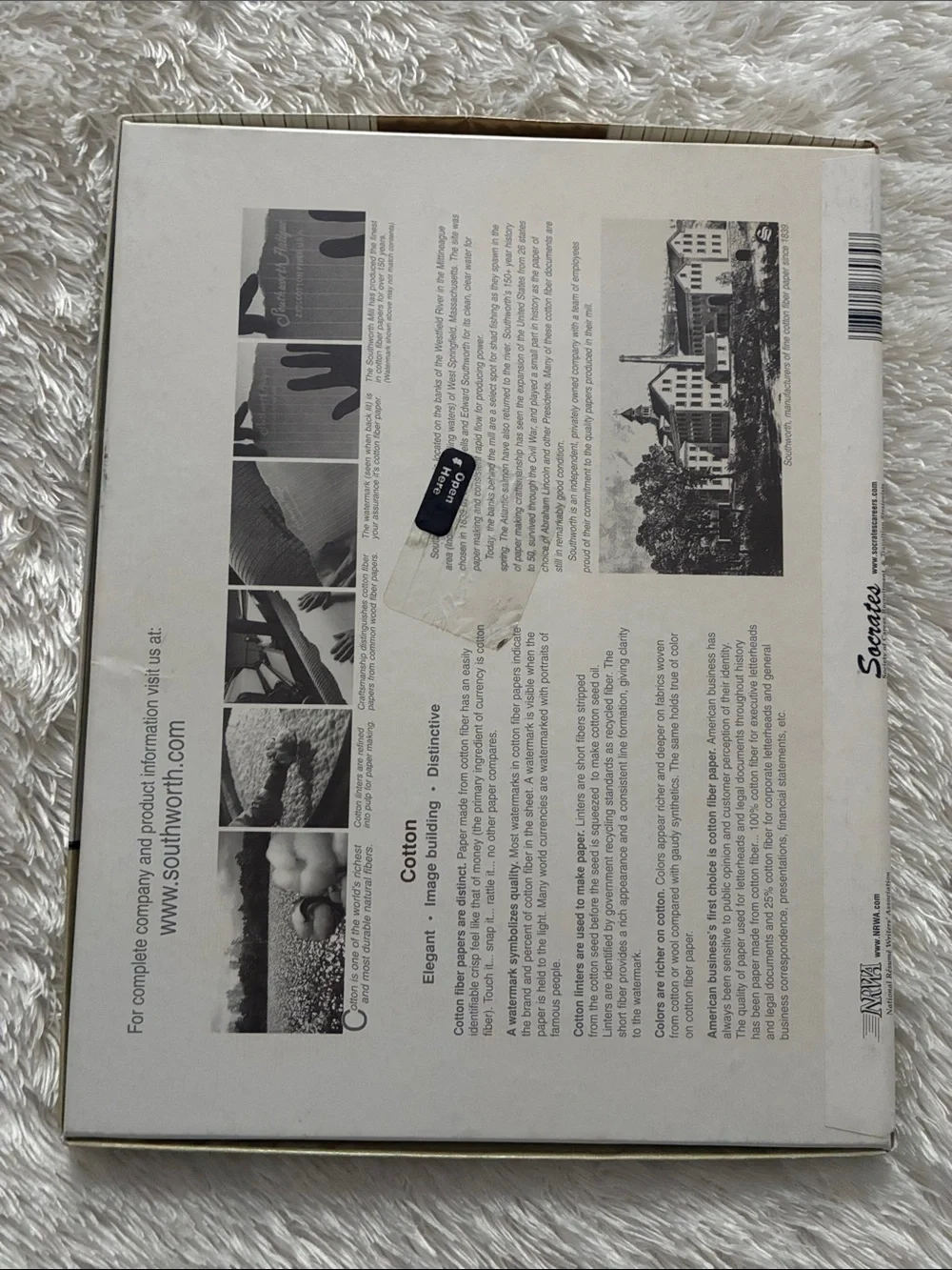 Ivory Resume Paper - 100% Cotton Fiber, 100 Sheets